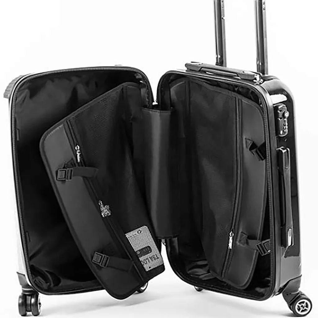 Personalised Suitcase | Checked in Blush
