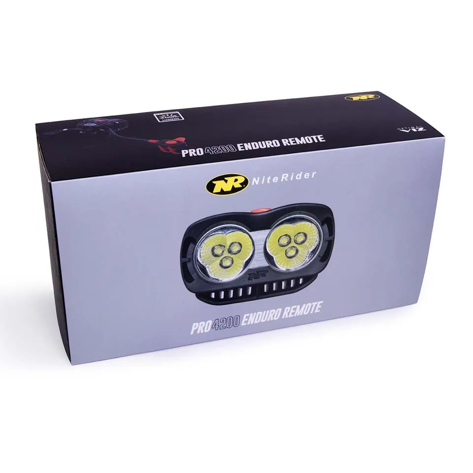 Pro 4200 Enduro Front Bike Light w/ Thumb Remote