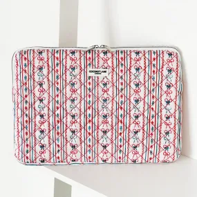 Quilted Let It Bow Laptop Sleeve