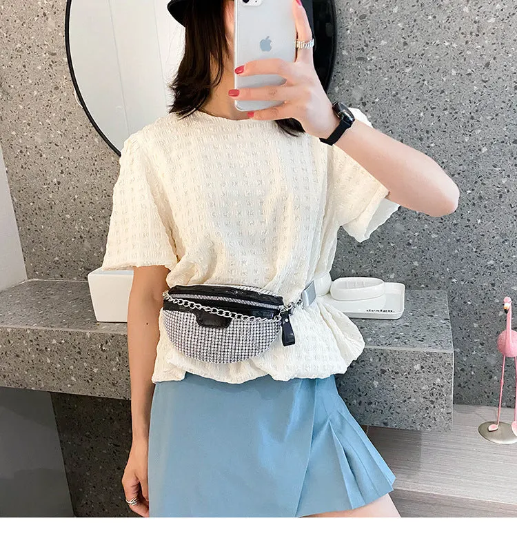 Rhinestone Fanny Pack Women Fanny Packs
