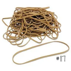 Rubber Bands, Size #64 or #117, 1 lb bag