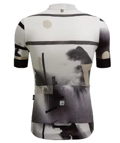 Santini Men's Delta Berg Summer Jersey - White