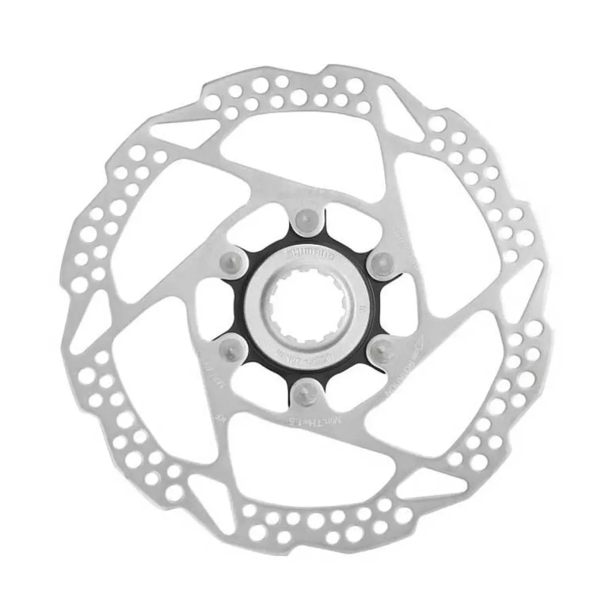 SHIMANO 160mm Center Lock Disc SMRT54 - Silver