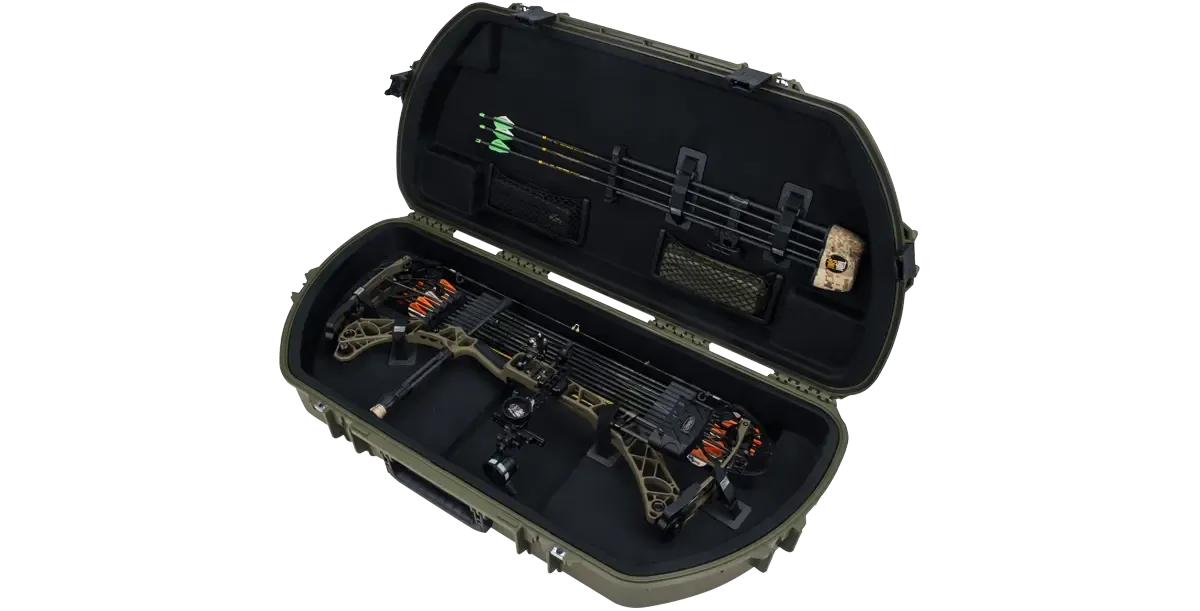 SKB iSeries Shaped Bow Case Od Green