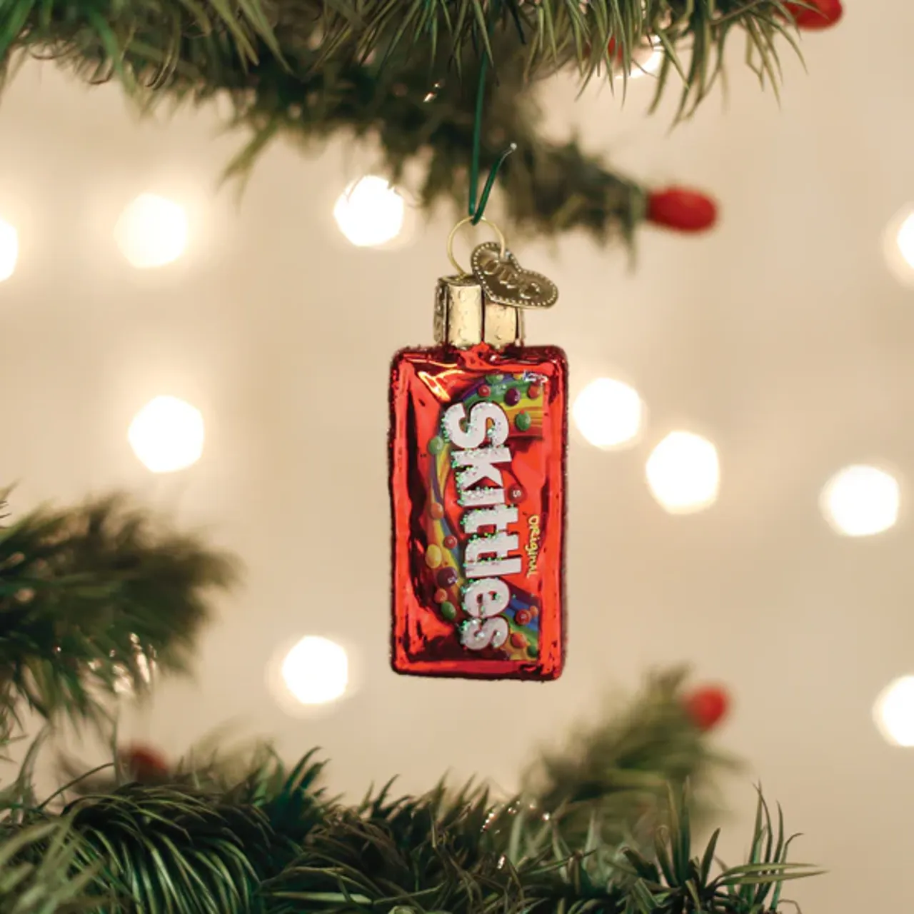 Skittles Bag Mini Ornament