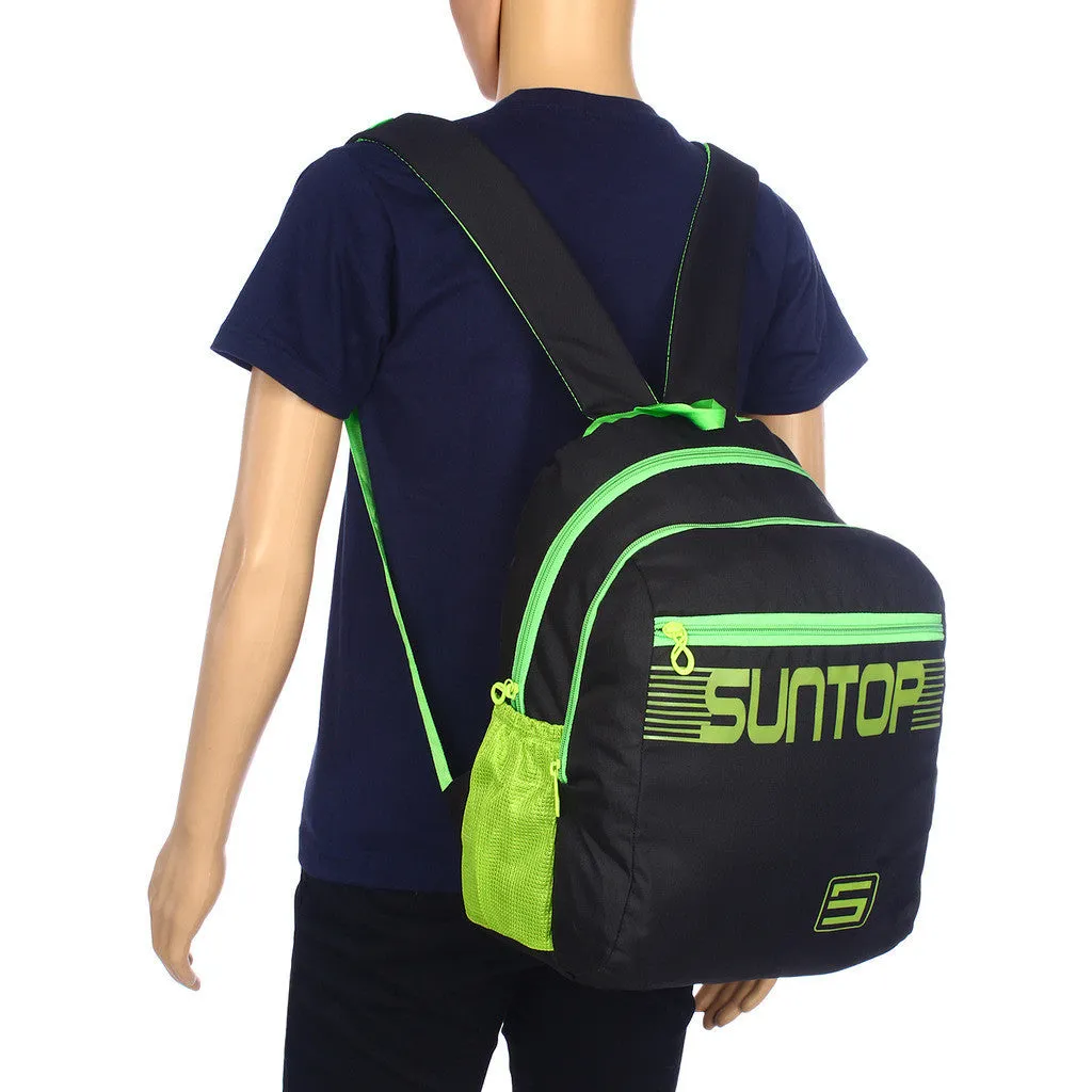 Suntop Boost 16 L Backpack(Fluorescent Green and Black)