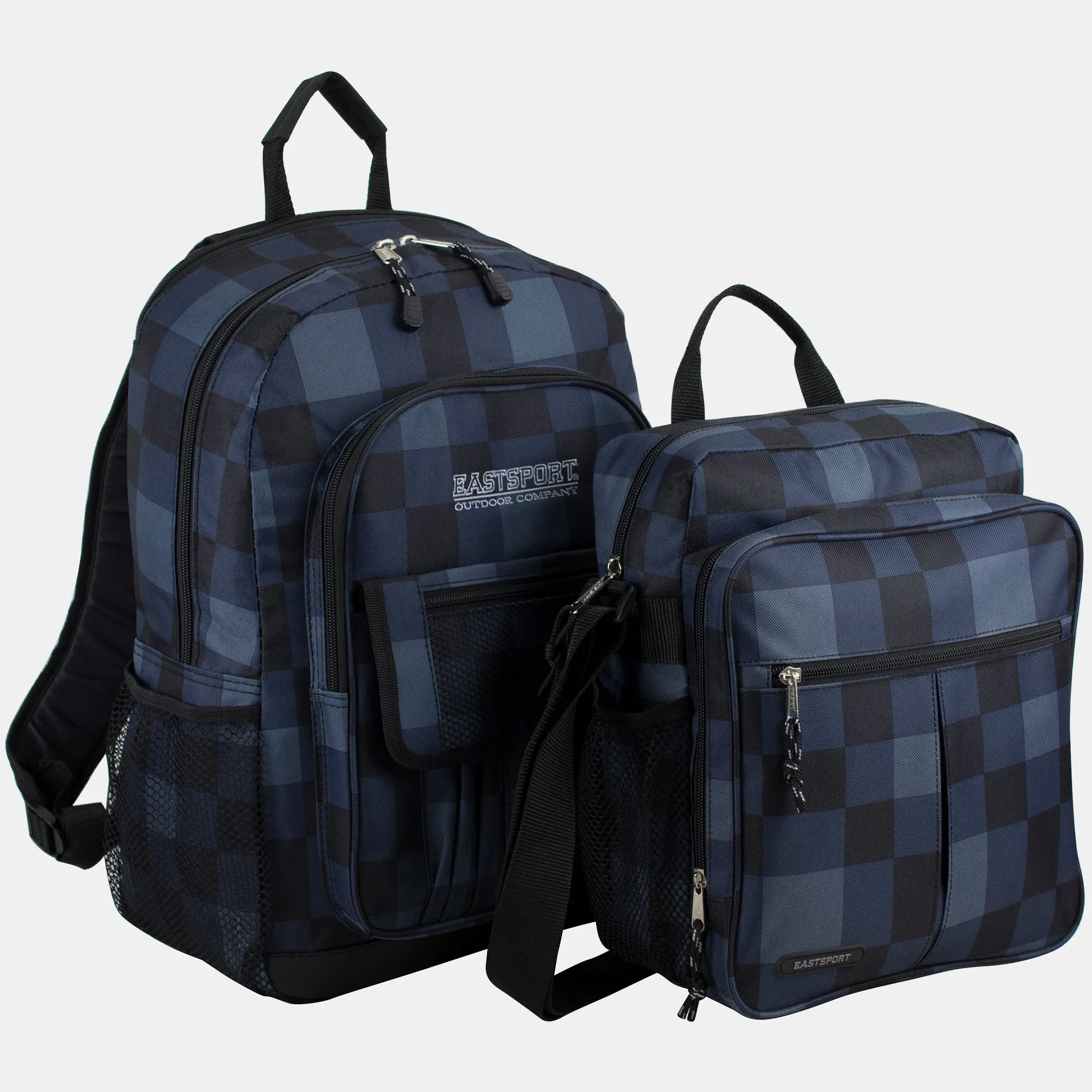 Tech Backpack with Messenger Gear Bag Combo