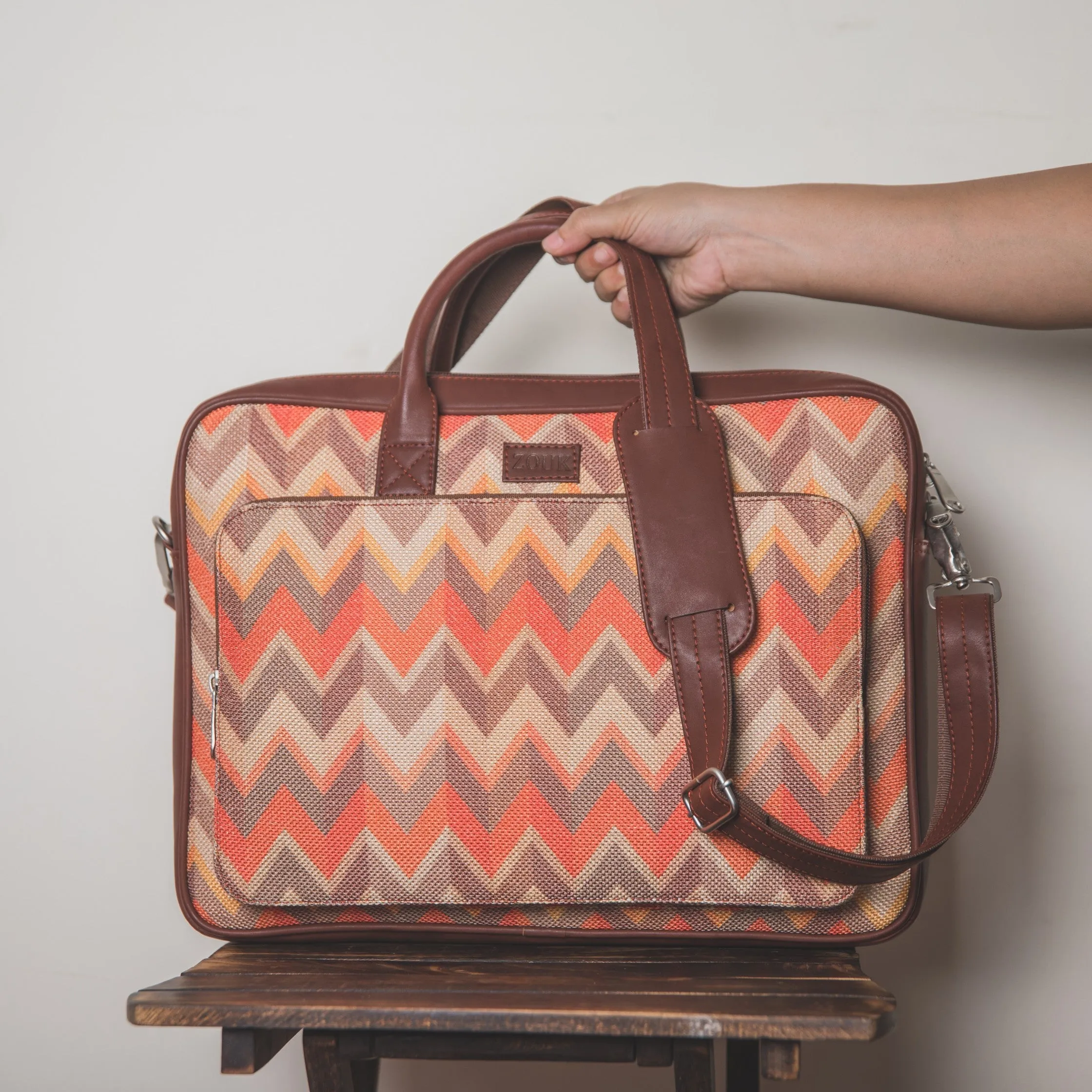 Tidal Wave Combo - Laptop Bag & Chain Wallet