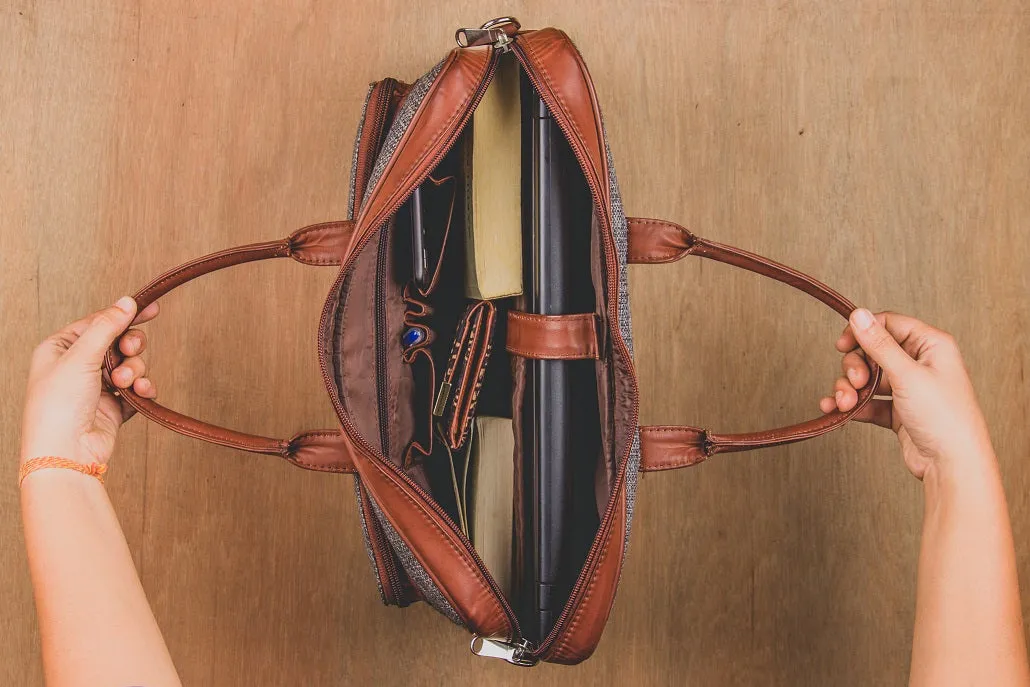 Tidal Wave Combo - Laptop Bag & Chain Wallet