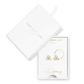 Treasure The Little Things Sparkle Like Champagne Earrings 3824