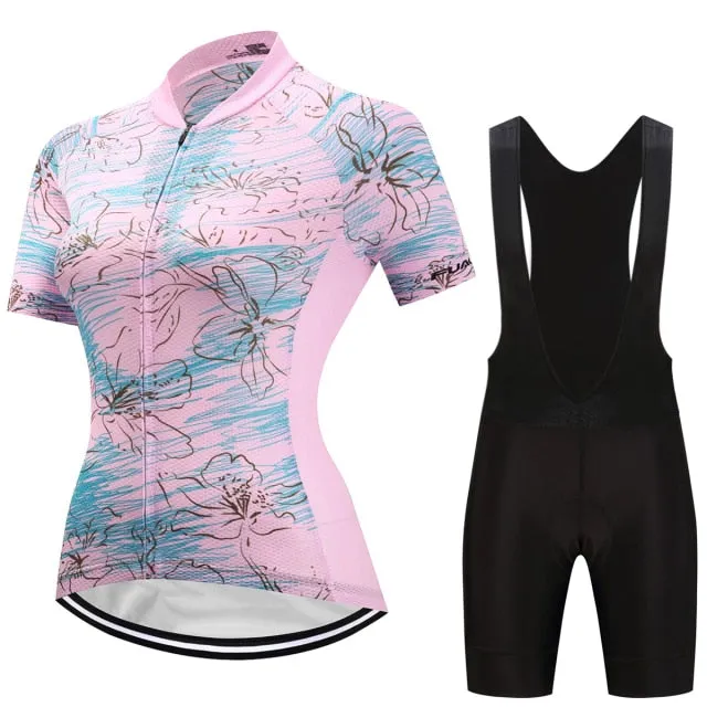 Women's Jersey Cycling Set