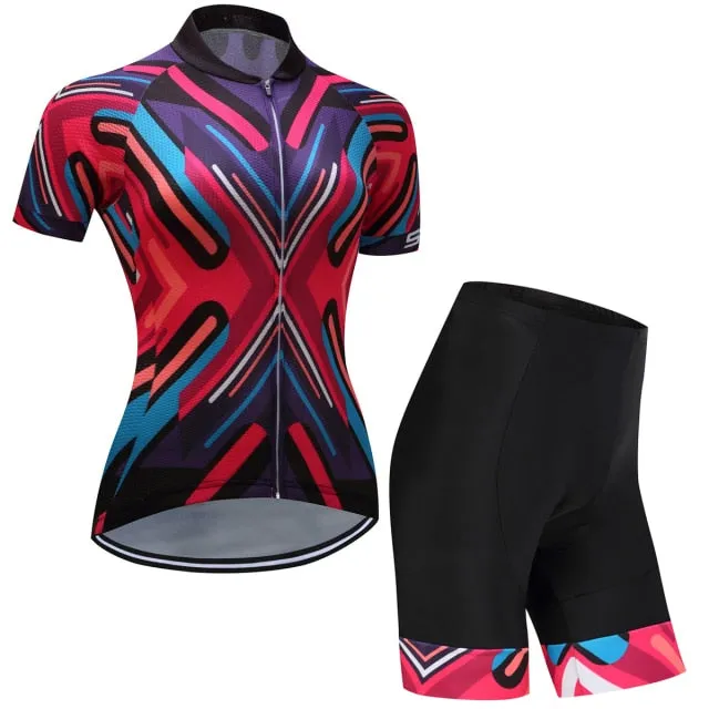 Women's Jersey Cycling Set
