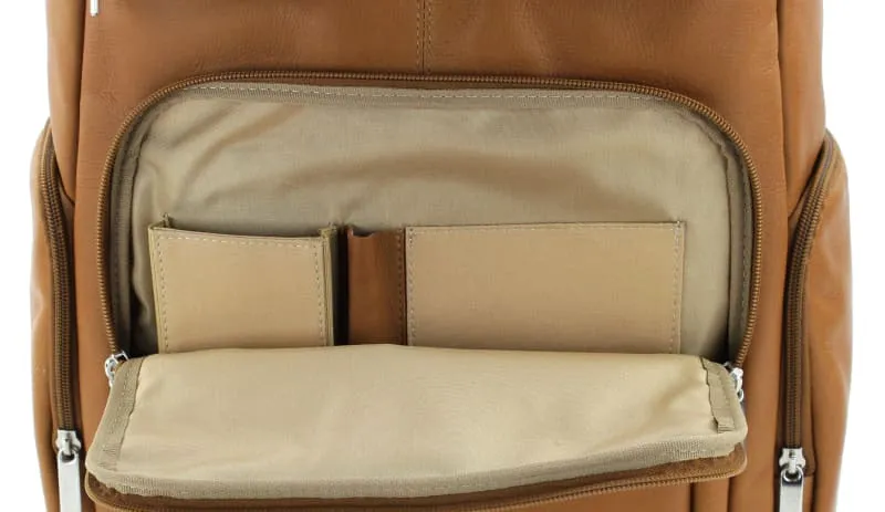 Women's Leather Laptop Tote: the Ultimate Leather Laptop Bag for Women - Large Leather Laptop Backpack - Bayfield Bags