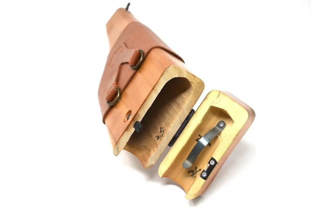 WW2 WWII C96 German Mauser Holster Wood Stock