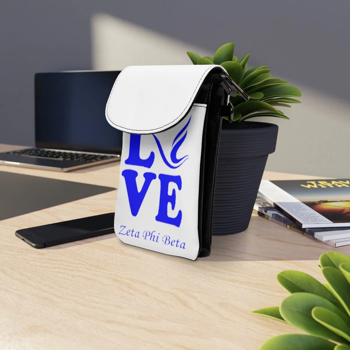Zeta Phi Beta Love Cell Phone Wallet