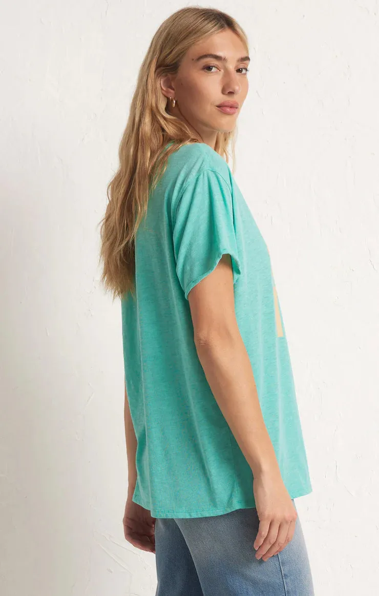 ZSUPPLY Oversized Vacation tee-Cabana green