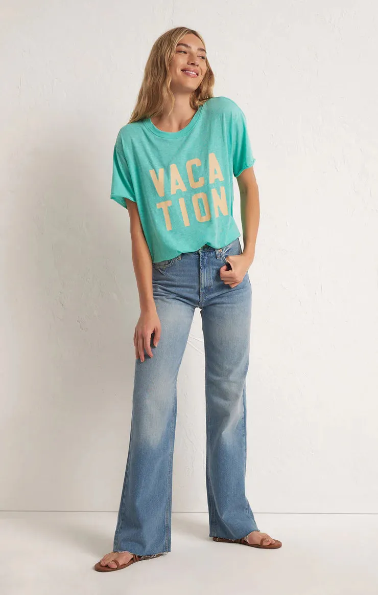 ZSUPPLY Oversized Vacation tee-Cabana green