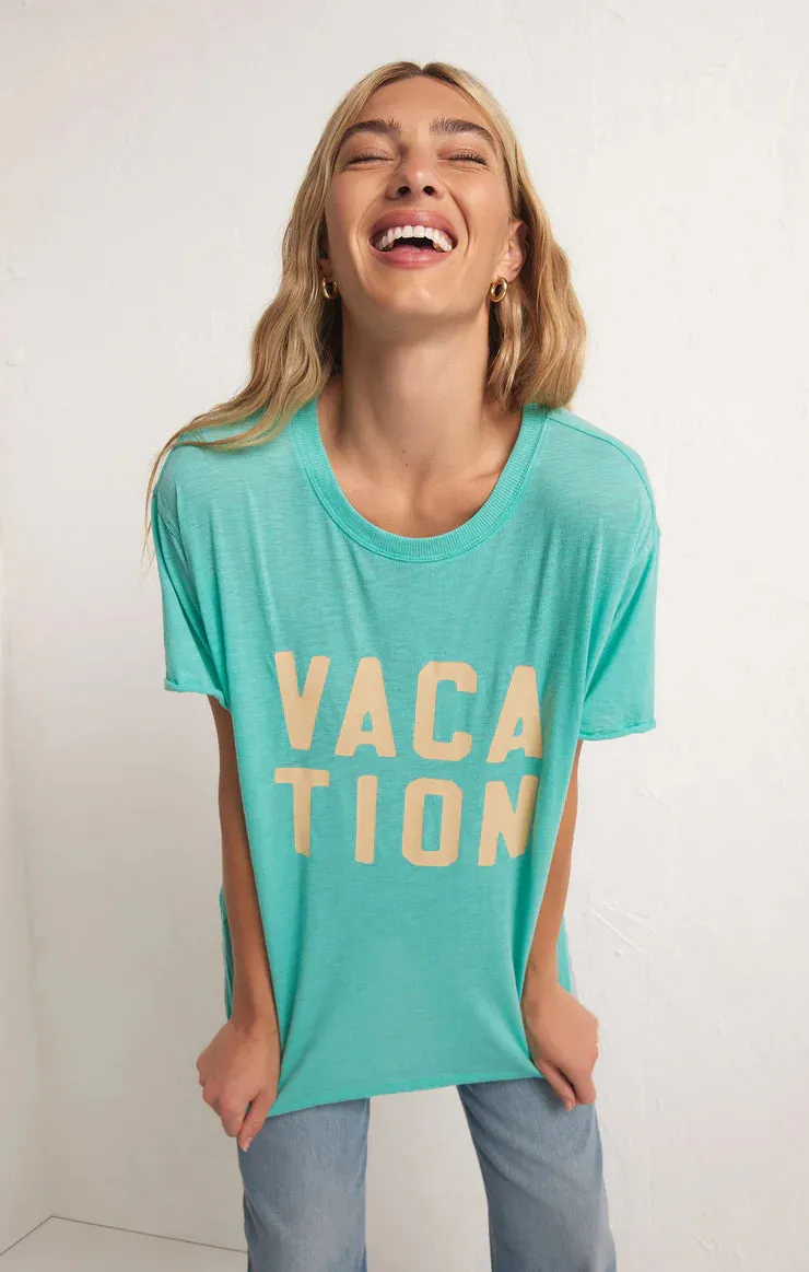 ZSUPPLY Oversized Vacation tee-Cabana green